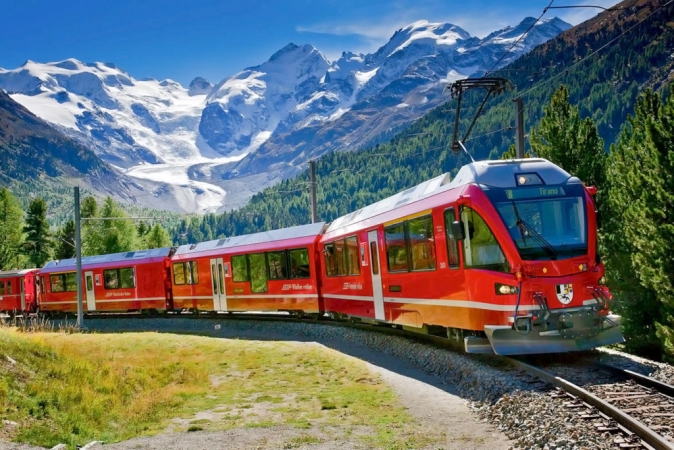 27.03 - 29.03: Trenino Rosso del Bernina - Lecco - St. Moritz - Brescia Italia