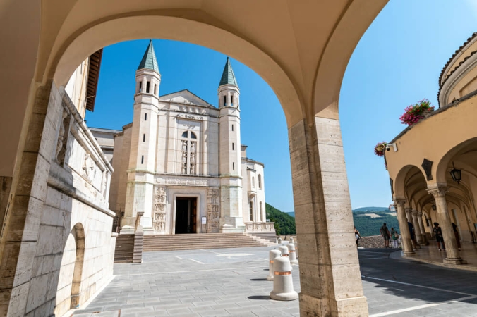 26.04: Cascia e Norcia Italia