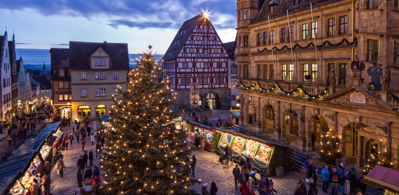05.12 - 08.12: Mercatini di Natale: Norimberga - Rothenburg - Wurzburg 